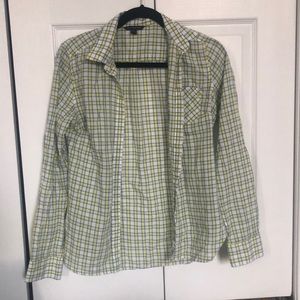 American Eagle Outfitters Plaid Button Up
